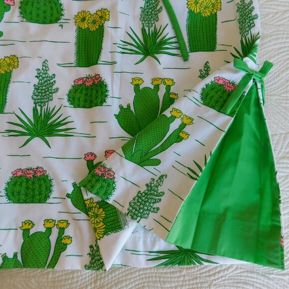 NOS Vested Gentress Scottsdale Tucson Joshua Tree Palm Springs cactus dress sz 8 - Picture 7 of 16